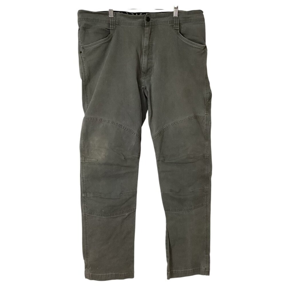 Wrangler‎ Green Outdoor Flex Waist Utility Pants Men's Size 38x32 Workwear